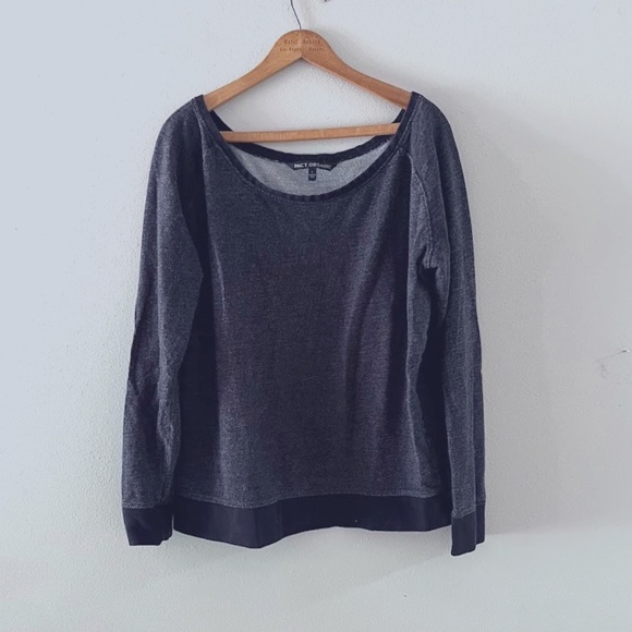 PACT Organic Charcoal Raglan Sweatshirt | L - Picture 1 of 9